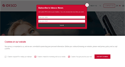 Desktop Screenshot of idesco.fi