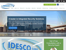Tablet Screenshot of idesco.com